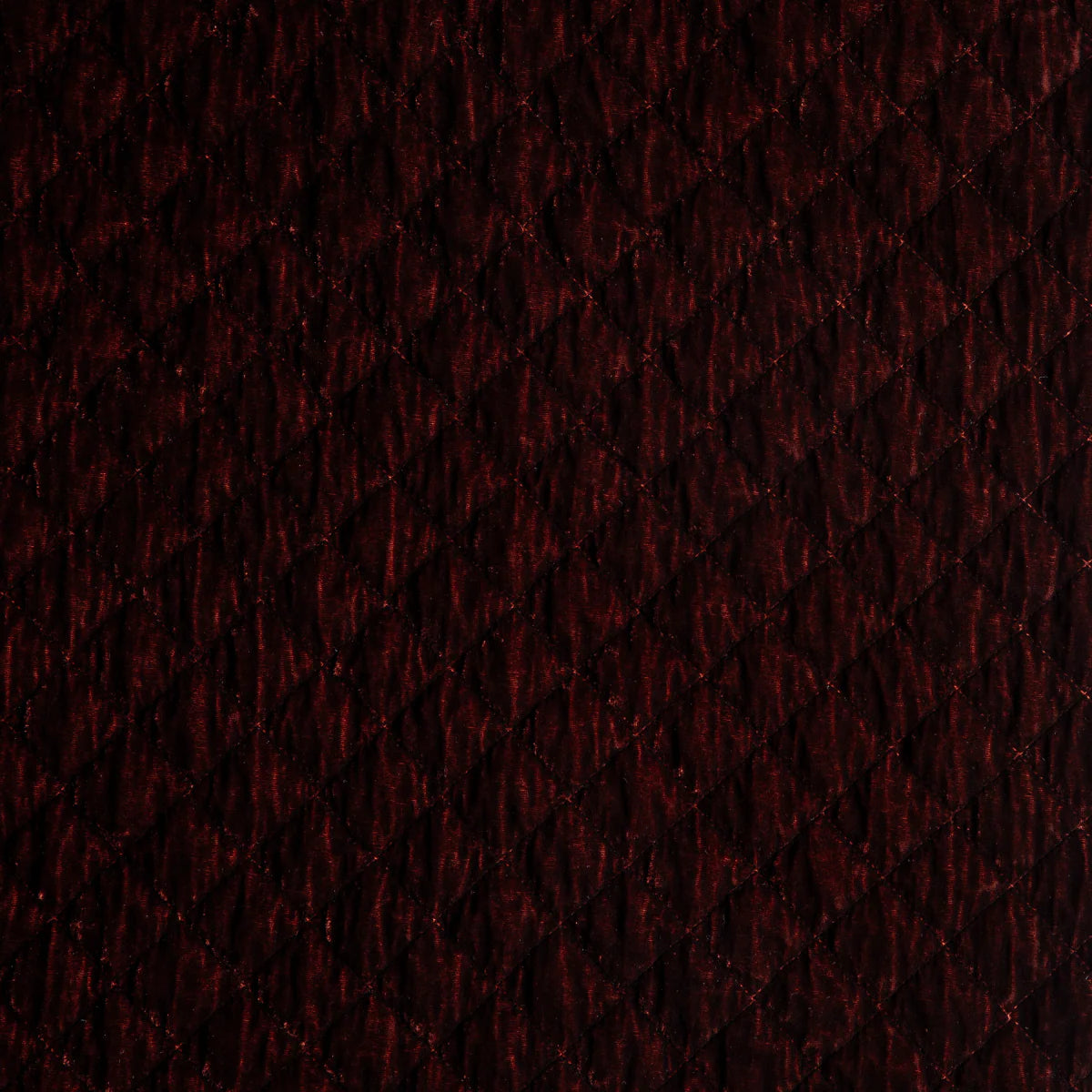 Silk Velvet Quilted Throw Pillow