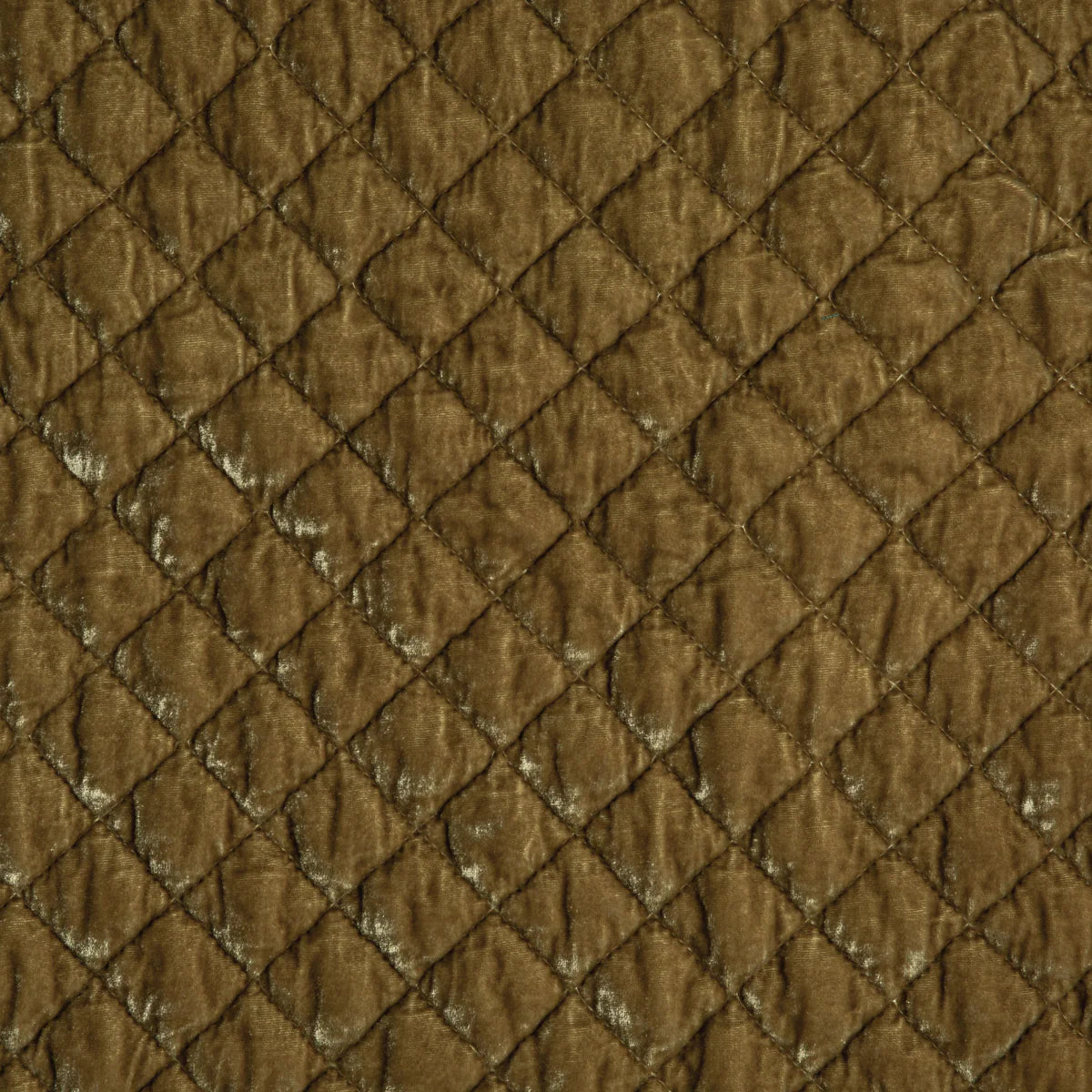 Silk Velvet Quilted Throw Pillow