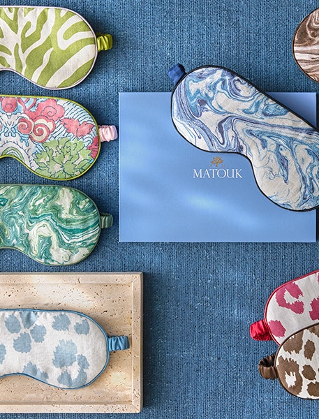 Valentina Linen Sleep Mask