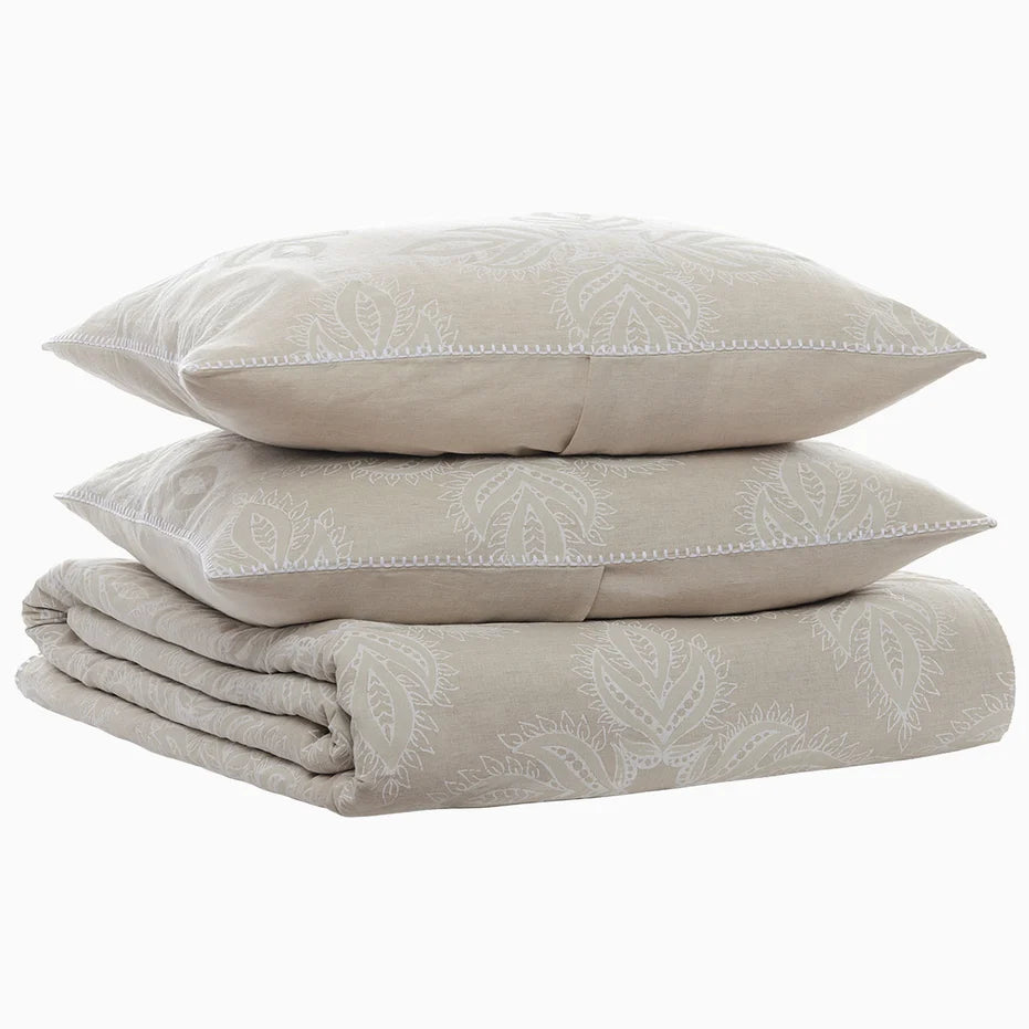 Dasati Sand Duvet Set