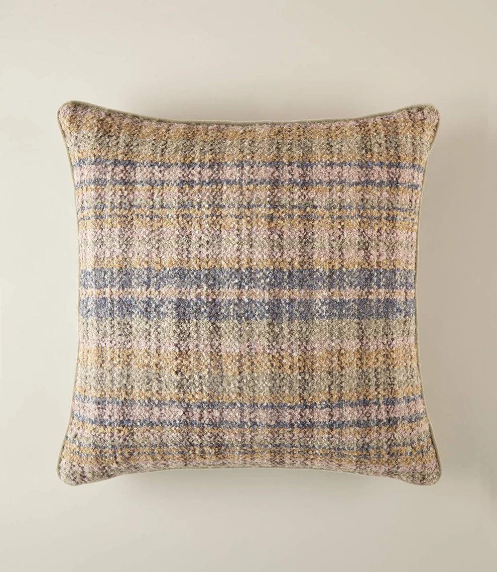 Thea Plaid Sage Decorative Pillow