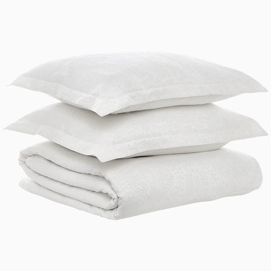 Amina Ecru Duvet Set