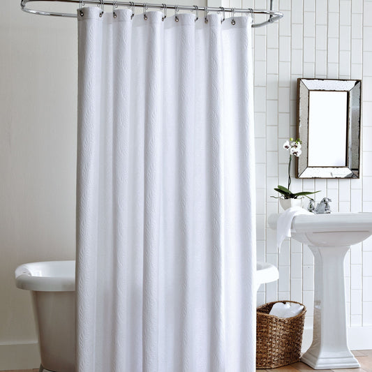 Vienna Matelassé Shower Curtain