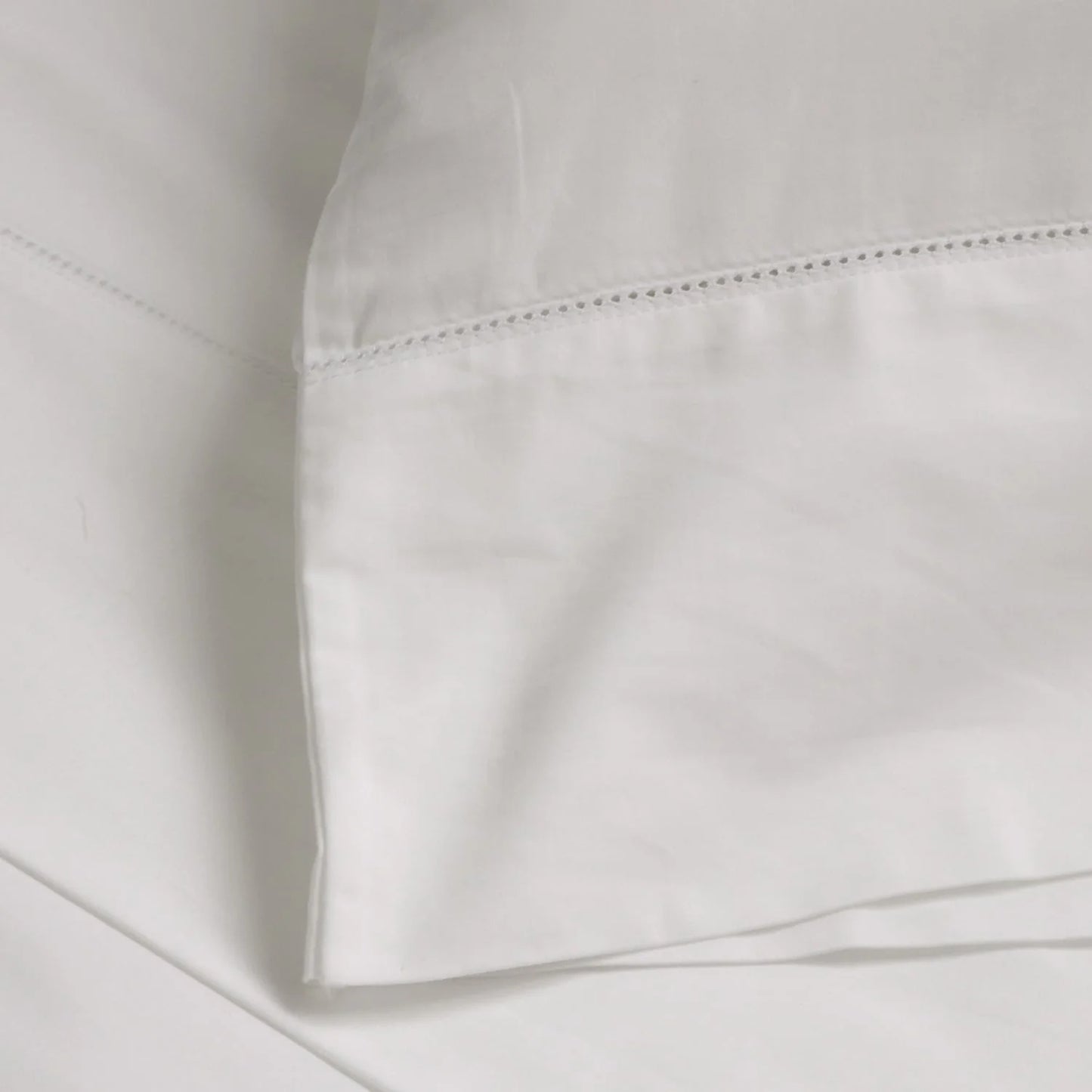 Classico Hemstitch Cotton Sateen Duvet Cover Set