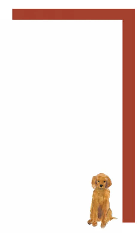 Dog Notepad