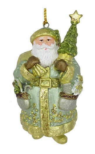 Santa Holding Tree & Sack