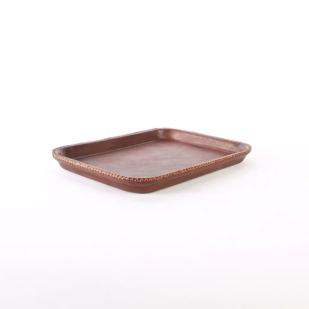 Bandeja Brown Rectangle Tray