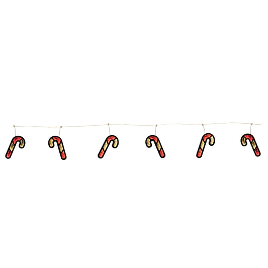 Candy Cane Garland Ekkolight
